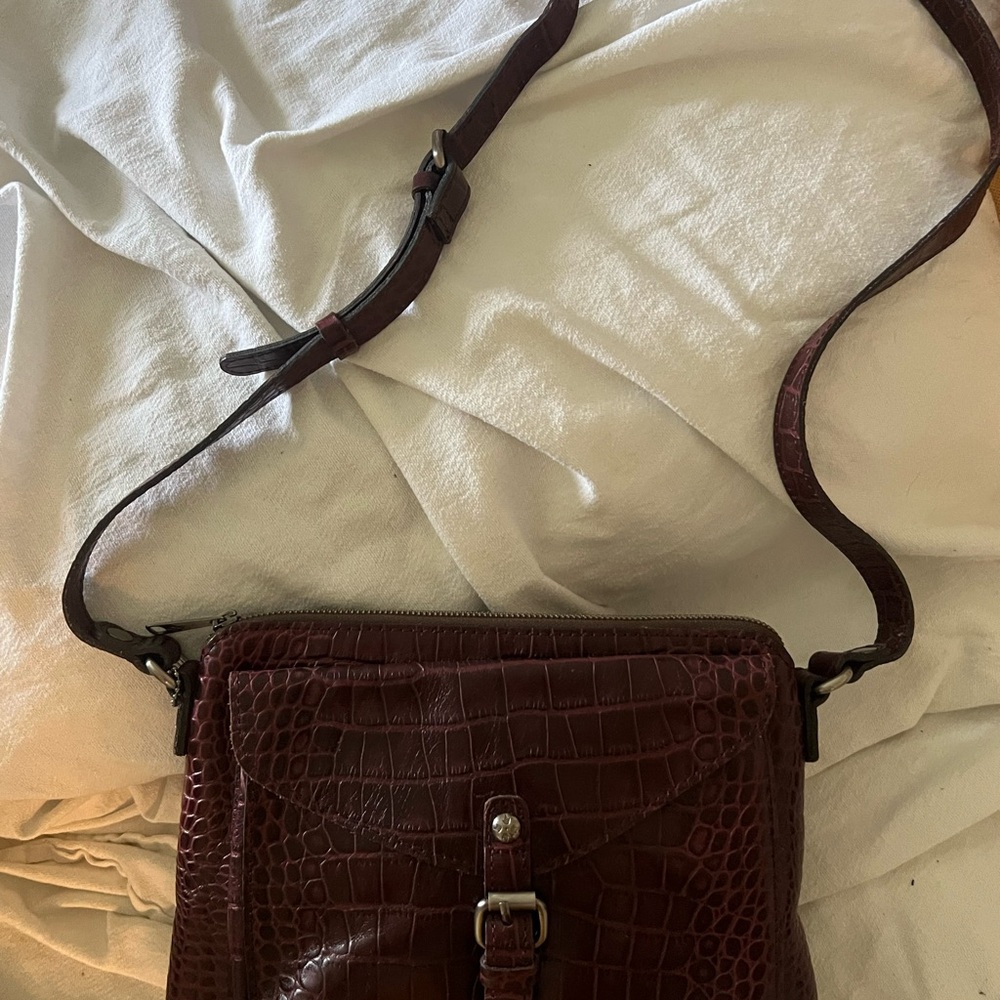 Patricia Nash Distressed Vintage Croc NWT